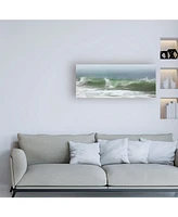 Katherine Gendrea Surfside Beach in Fog Canvas Art