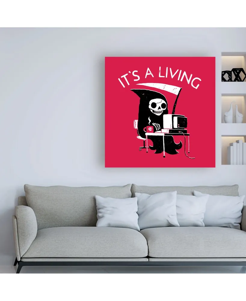 Michael Buxton Its a Living Canvas Art