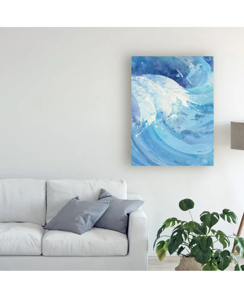 Albena Hristova The Big Wave Iii Canvas Art