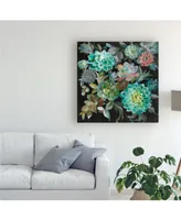 Danhui Nai Floral Succulents Canvas Art