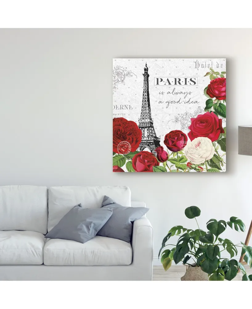 Katie Pertiet Rouge Paris Ii Canvas Art