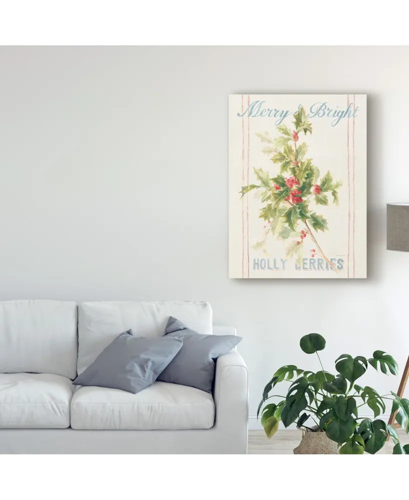 Danhui Nai Floursack Holiday I Canvas Art