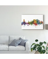 Michael Tompsett Stirling Scotland Skyline Ii Canvas Art - 20" x 25"