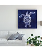 Grace Popp Sea Turtle Shadow Ii Canvas Art - 20" x 25"