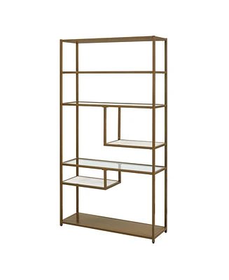 Dorel Living Fiona Geometric Bookcase Etagere