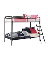 EveryRoom Eeva Twin over Metal Bunk Bed