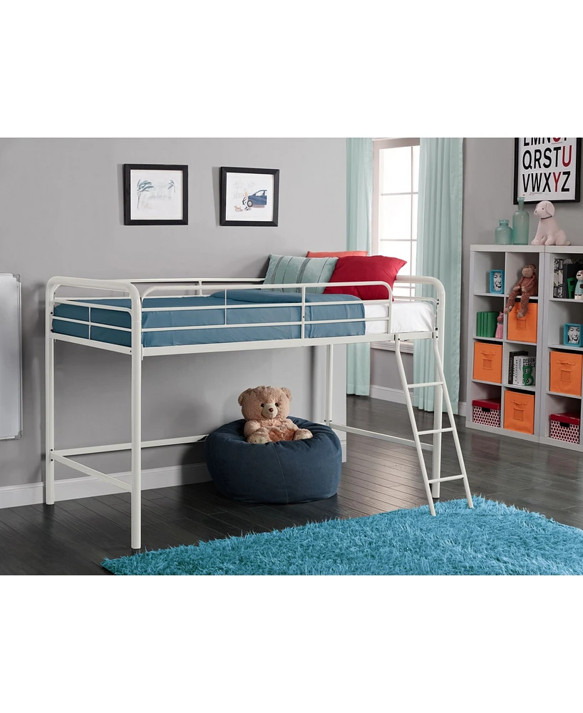 EveryRoom Cora Junior Metal Loft Bed