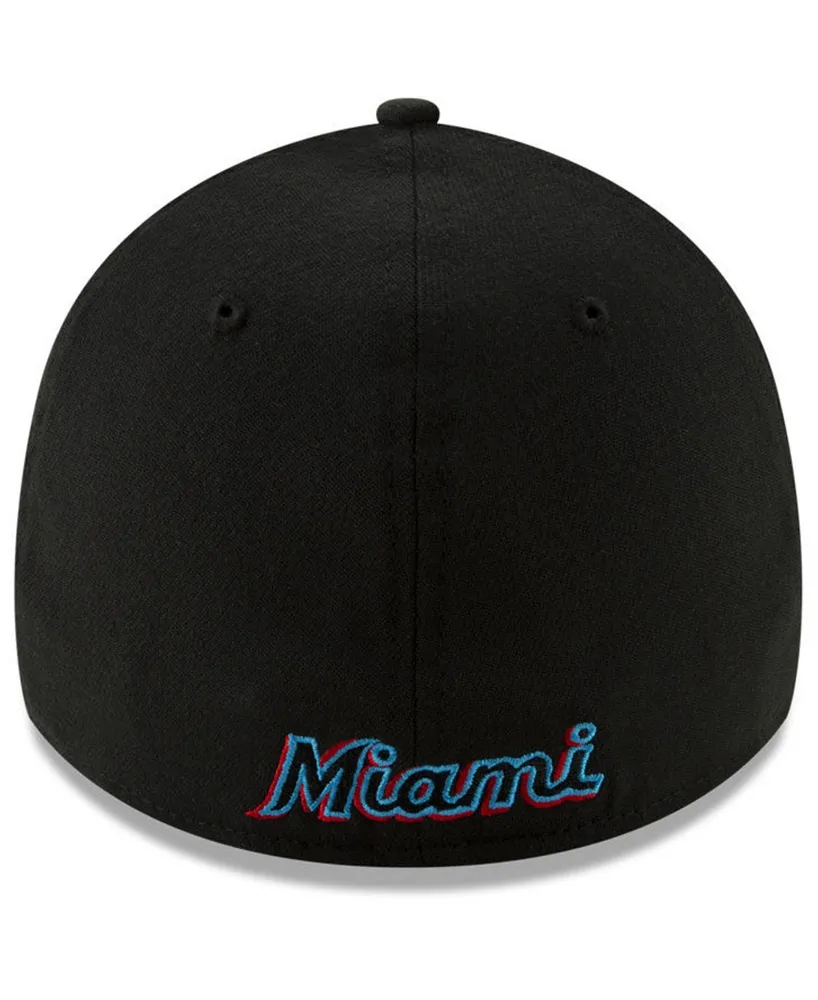 New Era Miami Marlins Team Classic 39THIRTY Stretch Fitted Cap
