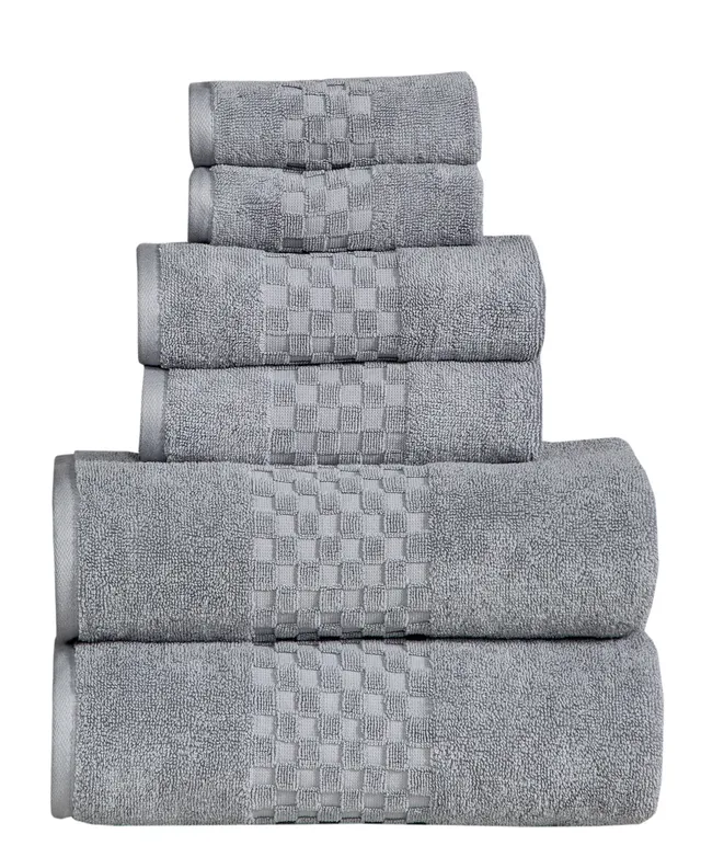 Nautica Zane Chevron Cotton Terry 6 Piece Towel Set