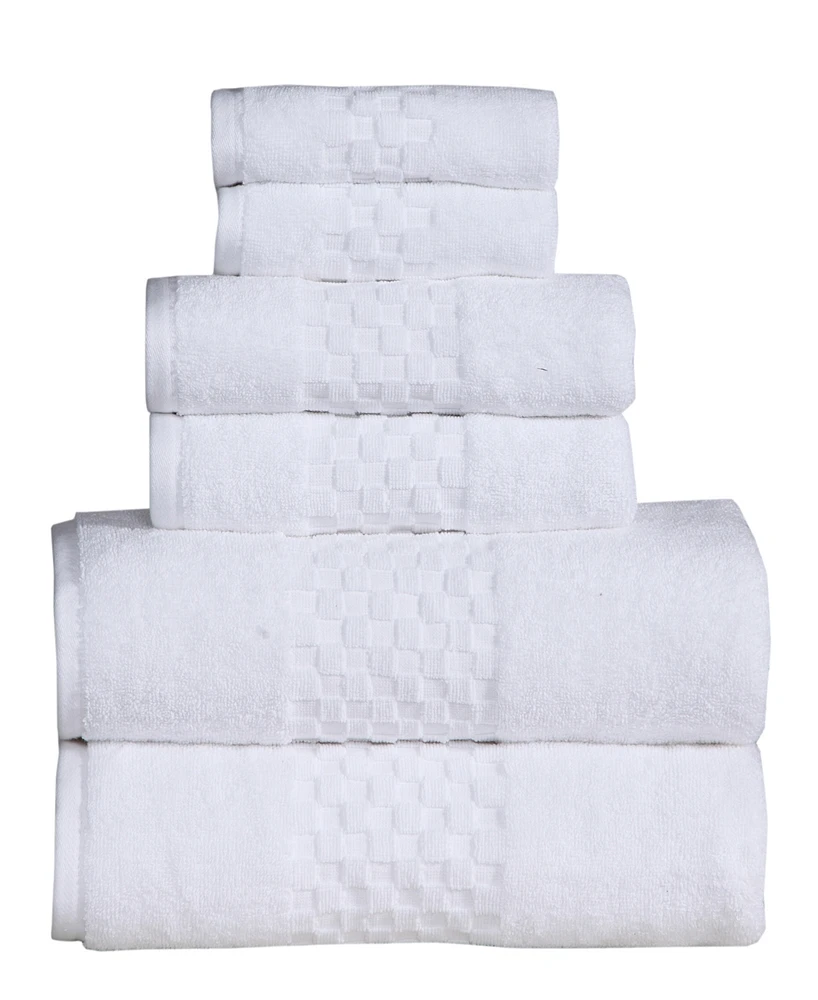 Feather & Stitch, Ny Luna 6-Pc. Bath Towel Set