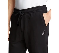 Nautica Men's Classic-Fit Super Soft Knit Fleece Jogger Pants