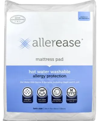 Allerease Hot Water Wash Deep Pocket Mattress Pads