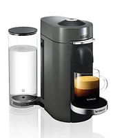 Nespresso Vertuo Plus Deluxe Coffee and Espresso Machine by De'Longhi in Titan