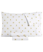 Juicy Couture Microfiber 3-Pc. Sheet Set, Twin