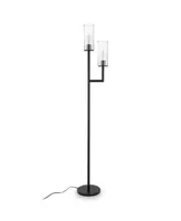 Basso Floor Lamp with Double Torchiere