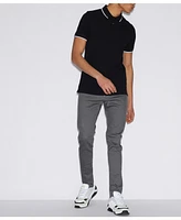 A|X Armani Exchange Men's Contrast Tipped Polo Shirt