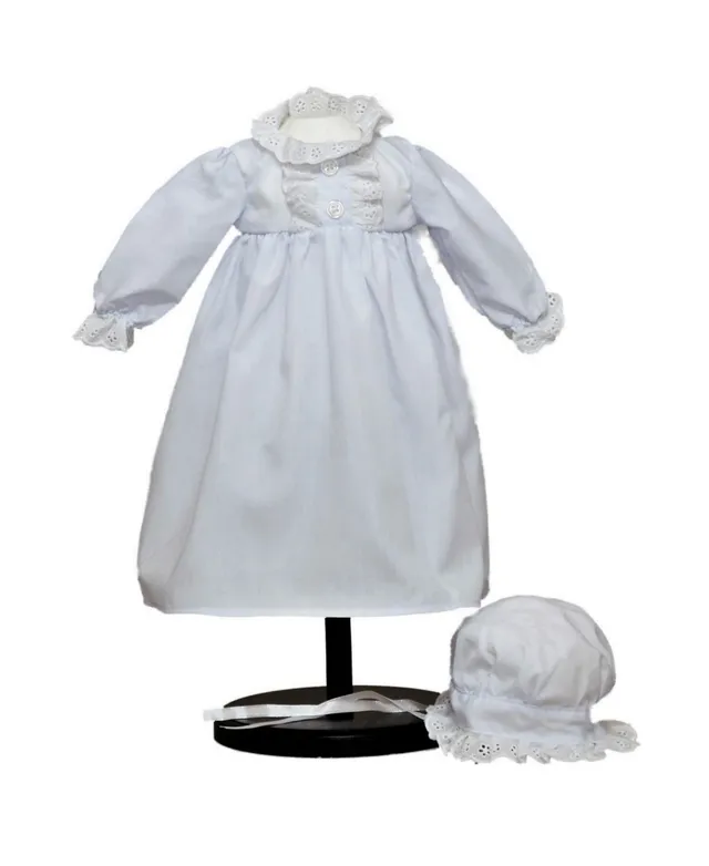 Officially Licensed Little House on The Prairie® 18 Inch Doll Outfit!  Authentic 1800's American Design Calico Dress & Bonnet with White Apron.  Fits