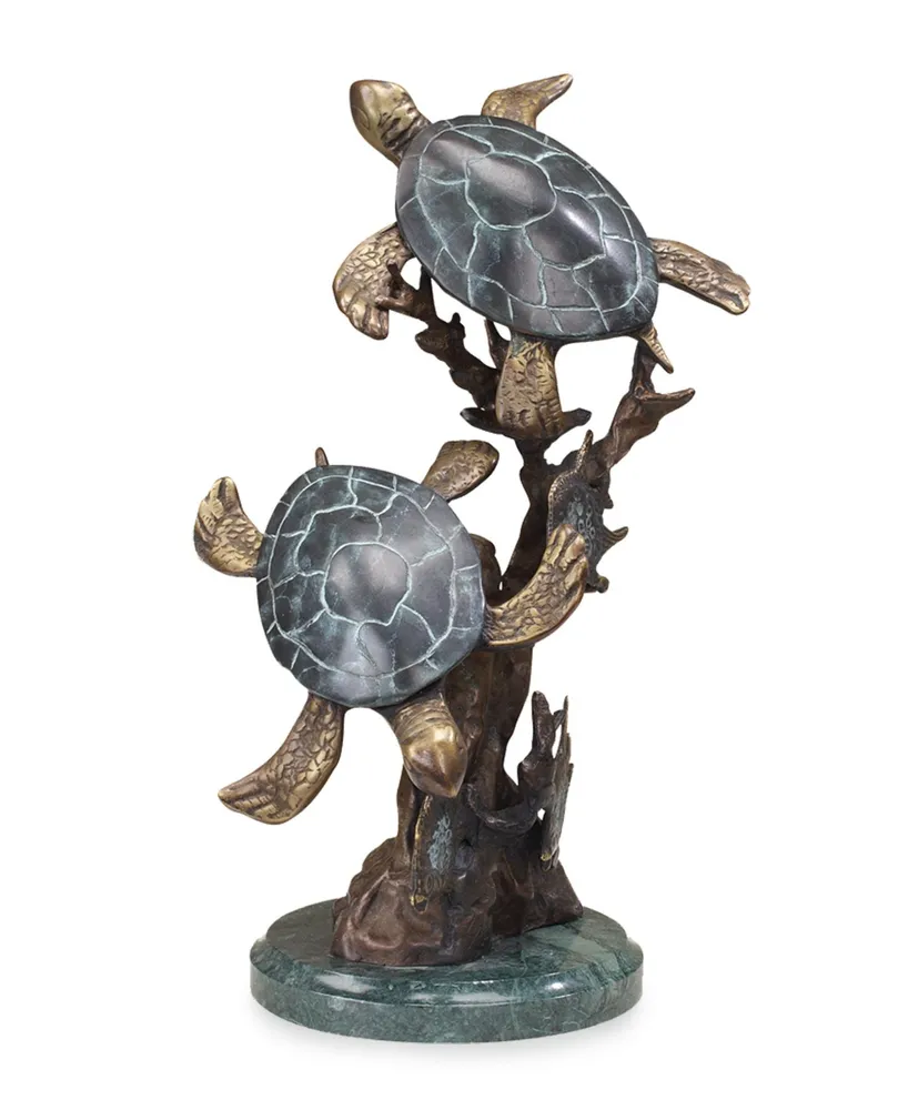 Spi Home Sea Turtle Duet Sculpture