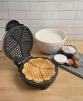 CucinaPro Classic Round Heart Waffle Maker