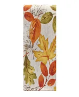 Elrene Autumn Leaves Fall Printed Napkins, Set of 8