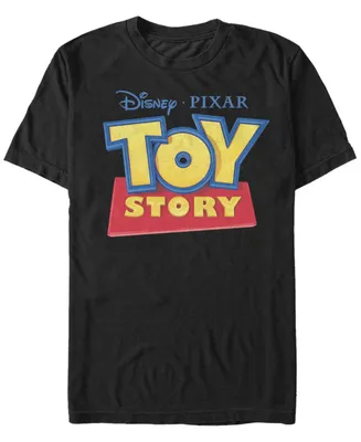 Disney Pixar Men's Official Toy Story Movie Logo Short Sleeve T-Shirt