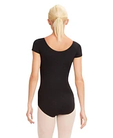 Capezio Women's Team Basics Short Sleeve Leotard