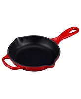 Le Creuset 6.3" Enameled Cast Iron Skillet with Helper Handle