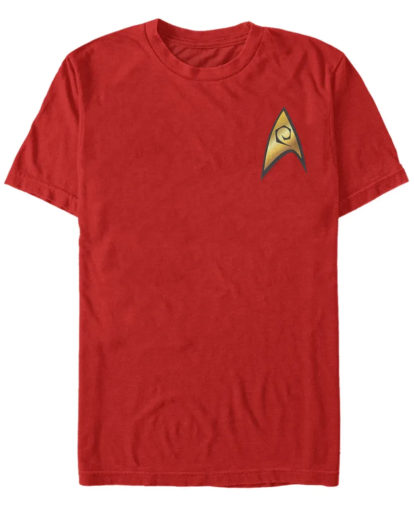 Star Trek Men's The Original Series Engineer Starfleet Insignia Short Sleeve T-Shirt