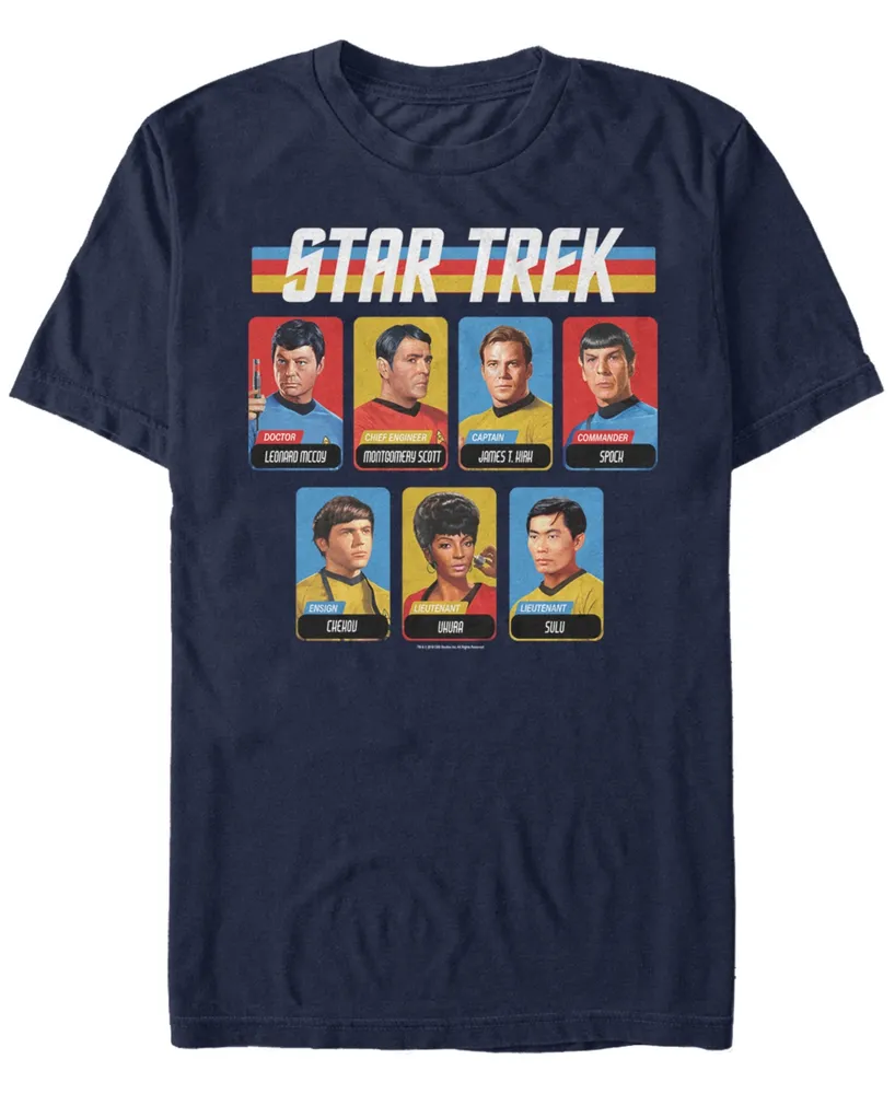 Star Trek Men's The Original Series Crew Short Sleeve T-Shirt