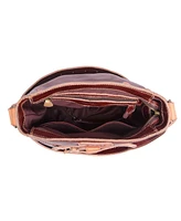 Old Trend Women's Genuine Leather Leeds Castle Crossbody Bag