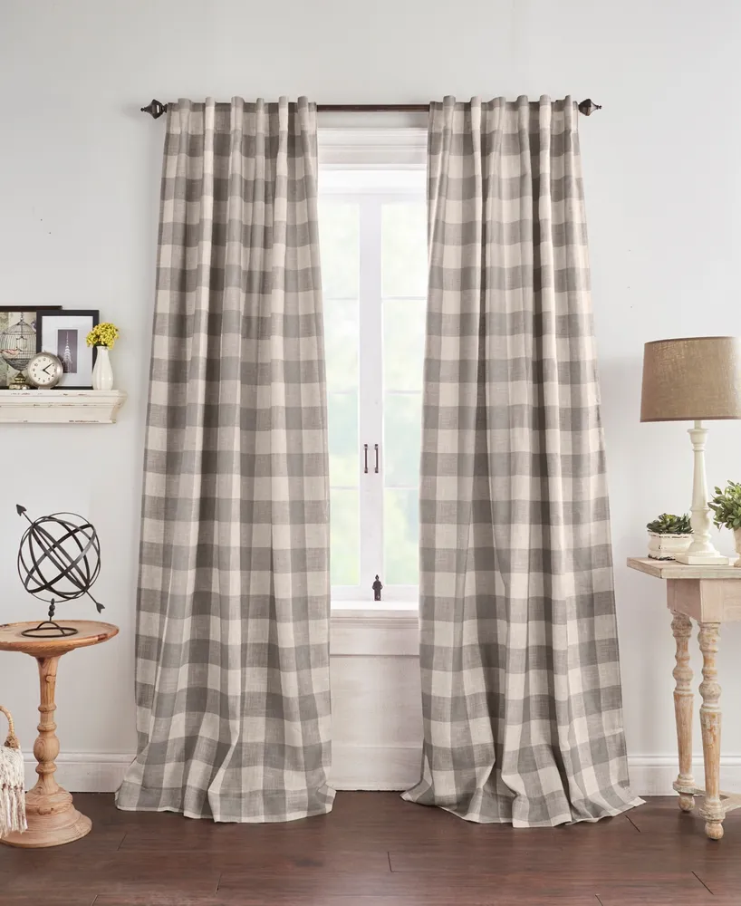 Grainger Buffalo Check 52"x 95" Blackout Curtain Panel