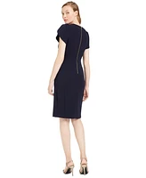 Calvin Klein Petite Tulip-Sleeve Sheath Dress