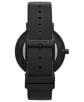 Skagen Aaren Kulor Aluminum Silicone Strap Watch 41mm Created for Macy's