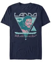 Star Wars Men's Classic Lando Calrissian Galactic Tour Short Sleeve T-Shirt