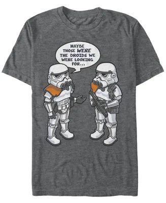 Star Wars Men's Classic Stormtroopers Those Were The Droids We Looking for Short Sleeve T-Shirt