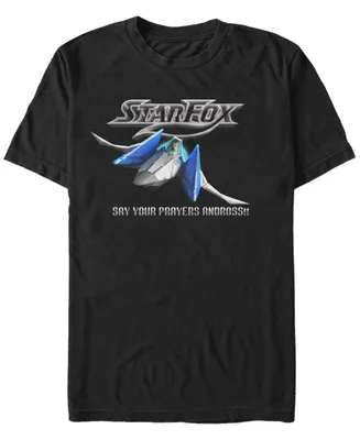 Nintendo Men's Star Fox Say Your Prayers Short Sleeve T-Shirt