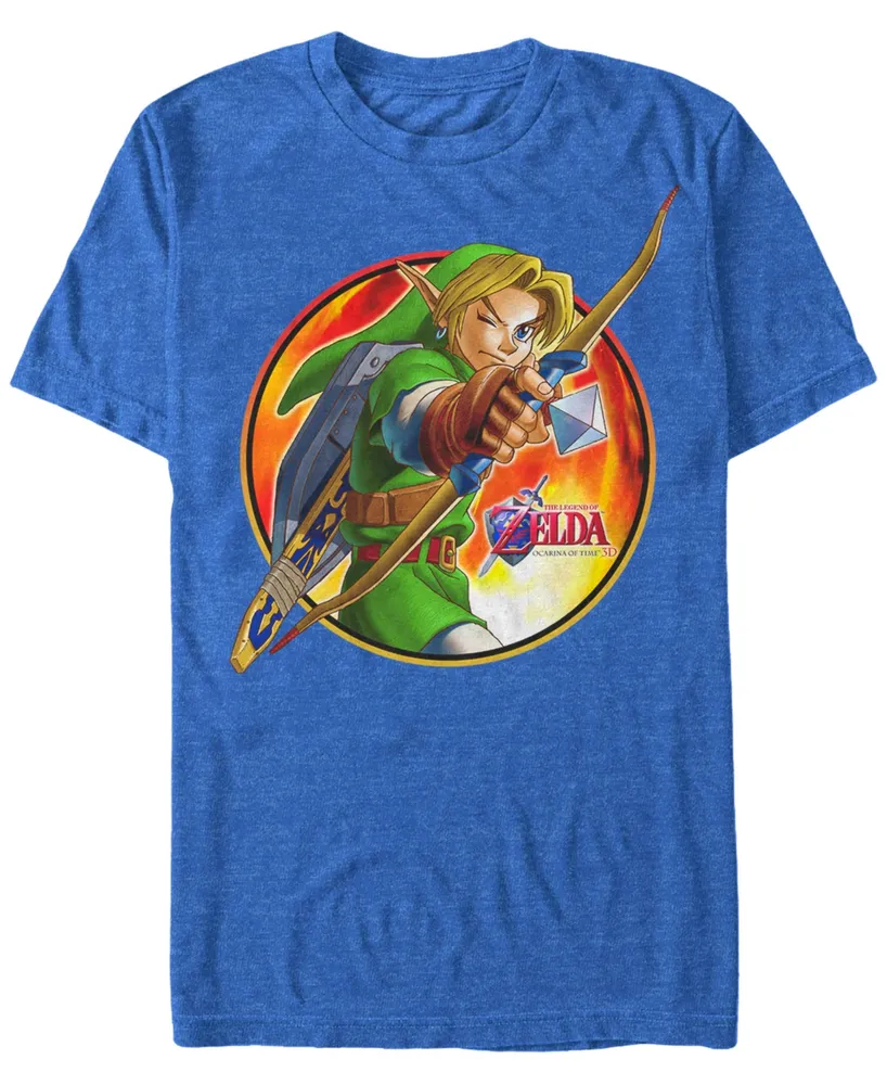 Nintendo Men's Legend of Zelda Archer Link Short Sleeve T-Shirt