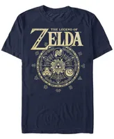 Nintendo Men's Legend of Zelda Magic Circle Vector Short Sleeve T-Shirt