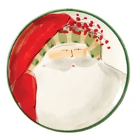 Vietri Old St. Nick Assorted Canape Plates - Set of 4