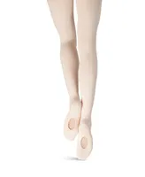 Capezio Little Girls Mesh Transition Tight with Mock Seam