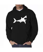 La Pop Art Men's Word Hooded Sweatshirt - Bite Me