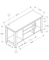 Monarch Specialties 48" L Tv Stand