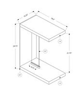 Monarch Specialties End Table/Snack Table