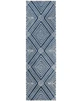 Lauren Ralph Lauren Isabella LRL6608N Indigo 2'3" X 8' Runner Area Rug