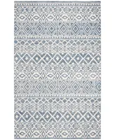 Lauren Ralph Lauren Theresa LRL6650A Ivory and Blue 8' X 10' Area Rug