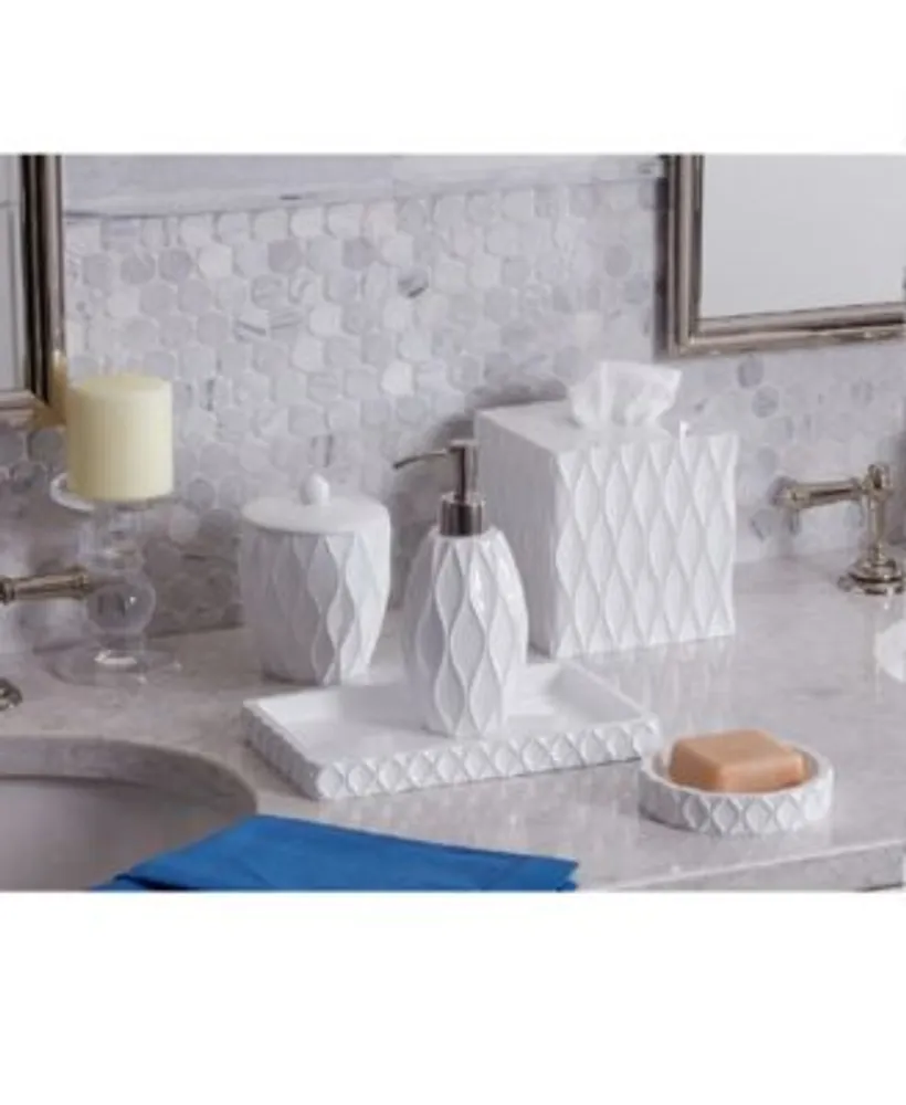 Roselli Trading Wave Bath Accessories Collection