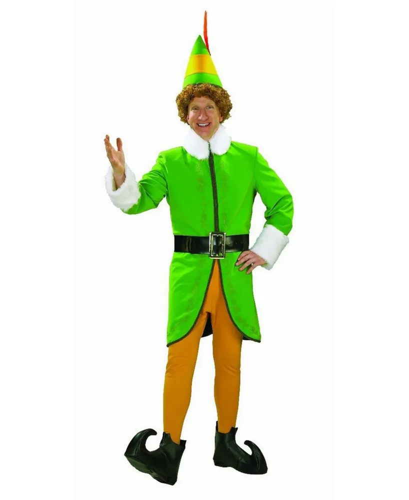 BuySeasons Men's Buddy The Elf Deluxe Adult Costume