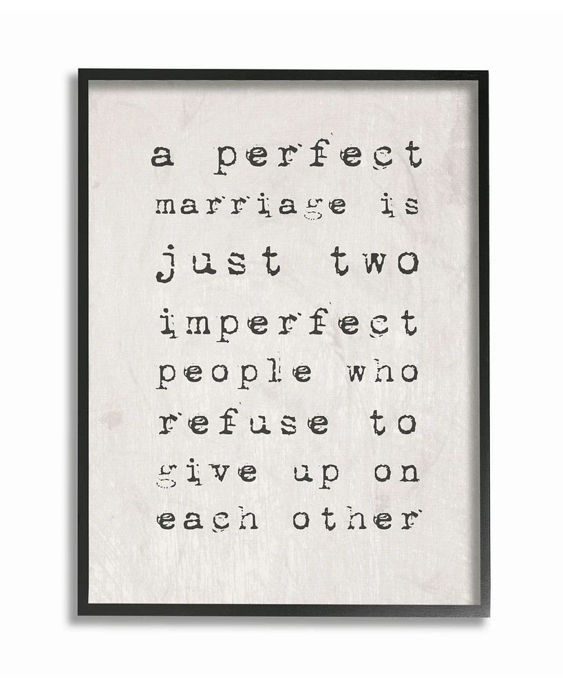 Stupell Industries A Perfect Marriage Framed Giclee Art, 16" x 20"