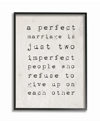 Stupell Industries A Perfect Marriage Framed Giclee Art, 16" x 20"