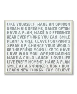 Stupell Industries Home Decor Like Yourself Inspirational Typography Wall Art Collection